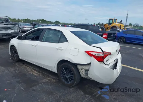 2017 Toyota Corolla Le из США, поврежденный, VIN 2T1BURHE3HC864818